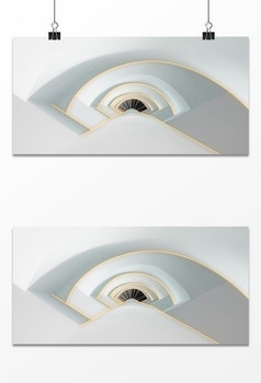 简约时尚空间延伸感背景