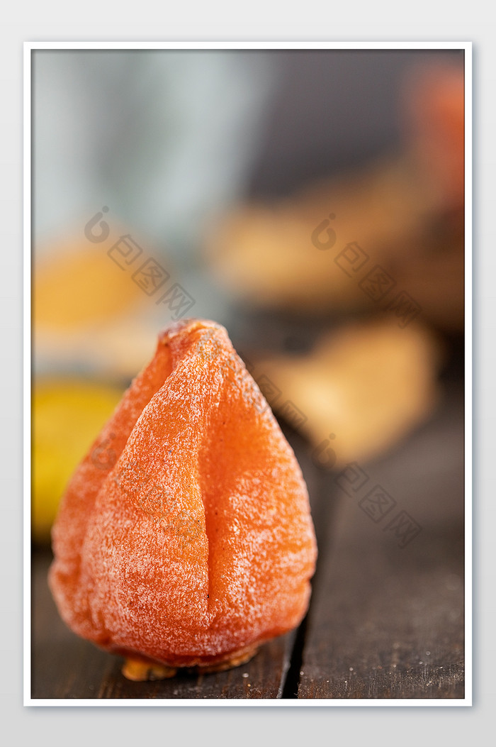 柿子饼涩柿子冬季营养水果图片图片