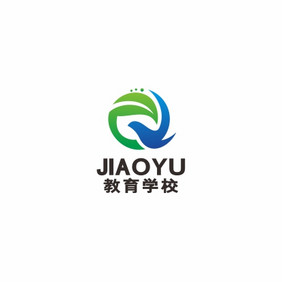 教育鸽子学校在线教育LOGO标志VI