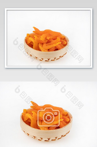 黄色红薯干美食摄影图图片