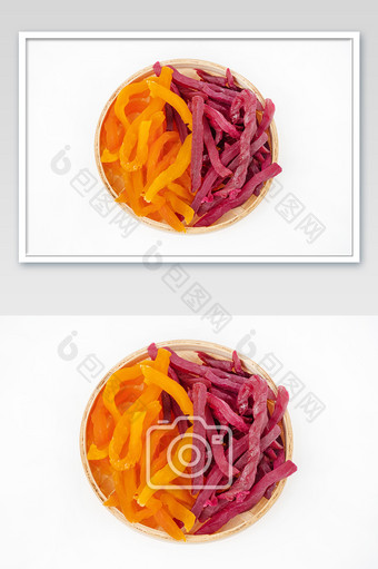 红薯干美食摄影图图片