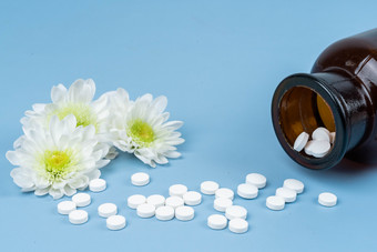 安眠药药片药瓶