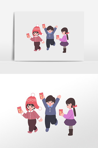 小孩拜年压岁钱红包