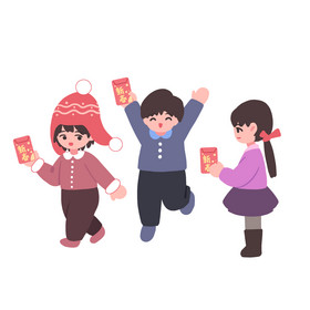 小孩拜年压岁钱红包