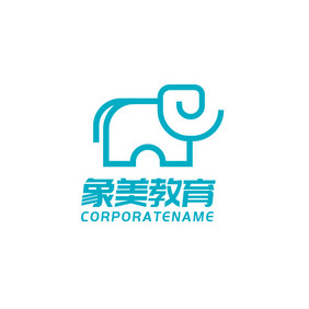 象美教育文化标志logo