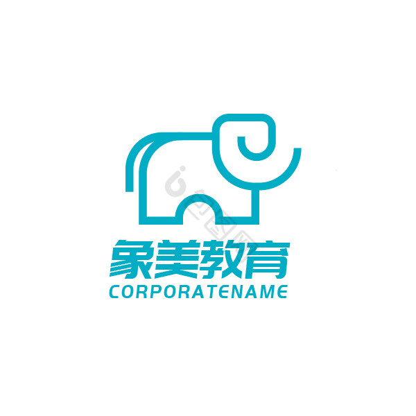 象美教育文化标志logo图片