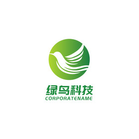 绿鸟科技网络标志logo
