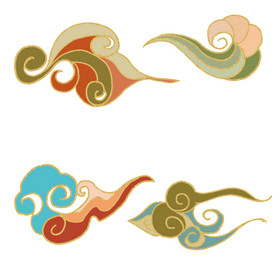 古典祥云海报设计-古典祥云设计图片-包图网