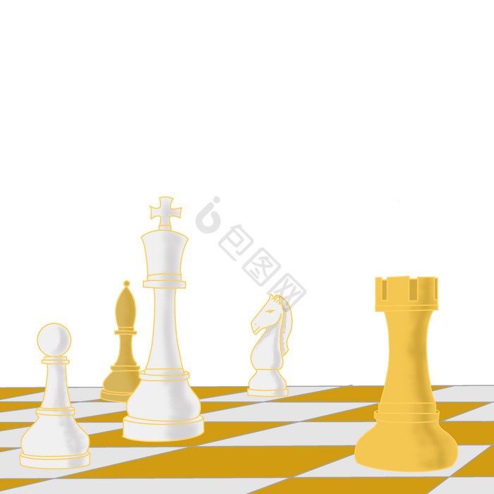国际象棋竞争棋盘图片