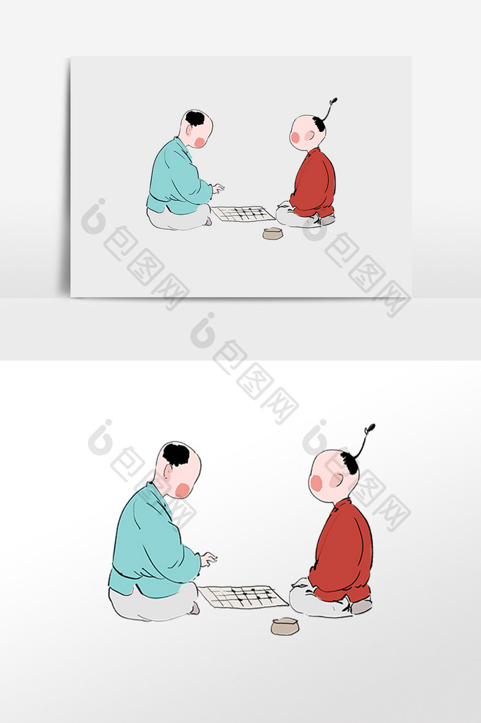 围棋棋盘对弈下棋