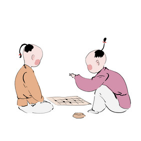 休闲围棋棋盘对弈