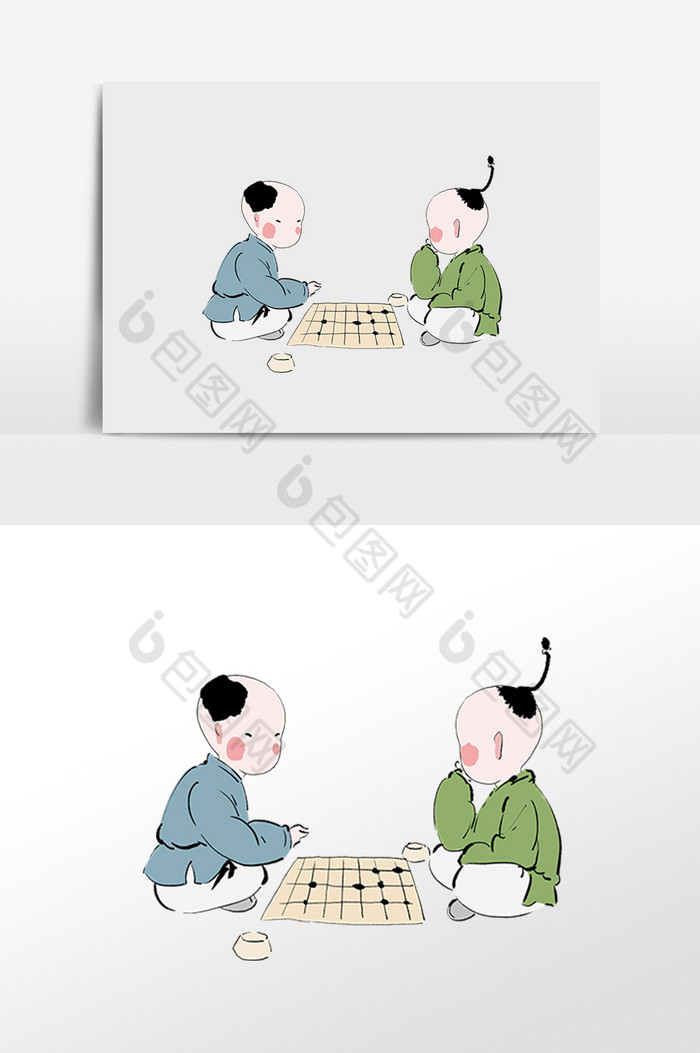 下围棋棋子对弈图片图片