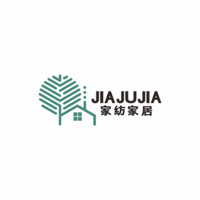 家居家纺民宿房子树LOGO标志VI