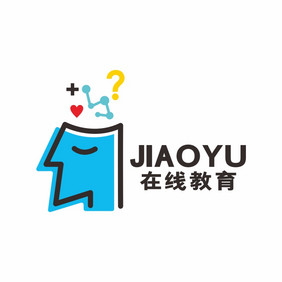 在线教育智能科技编程LOGO标志VI