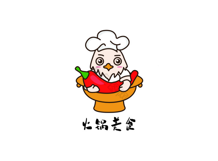 餐饮火锅鸡logo图片