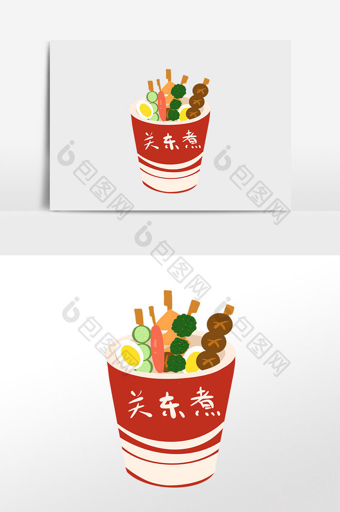 美味小吃关东煮串串