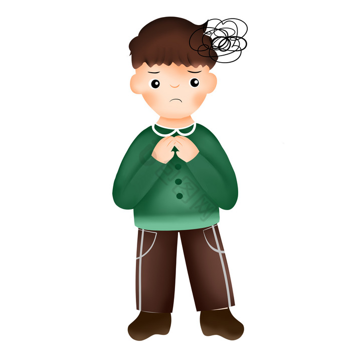 焦虑表情包下载-包图网