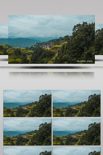大气侗族高清延时摄影实拍素材图片