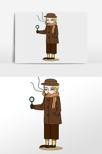 私家侦探细致观察