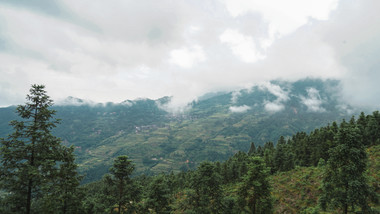 大气深山云海延时摄影