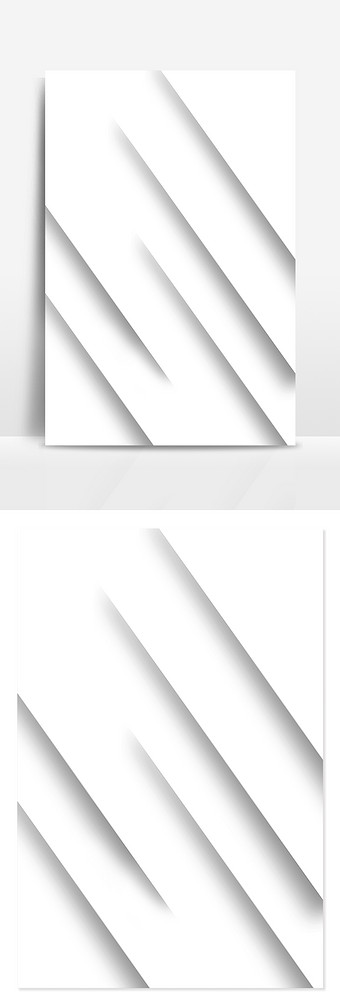 简约清新白底层次感背景