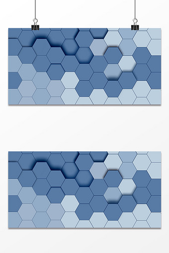 简约时尚六边形几何拼接纹理背景