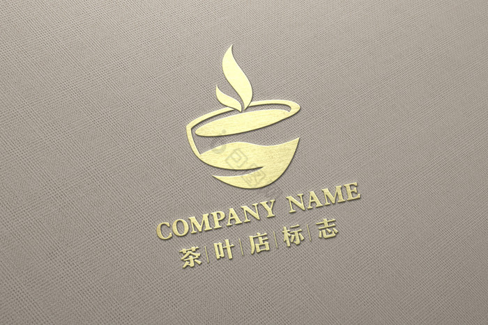 米针织布上的金属卡牌logo图片