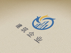 细格瓦楞纸上的凸起压痕logo样机