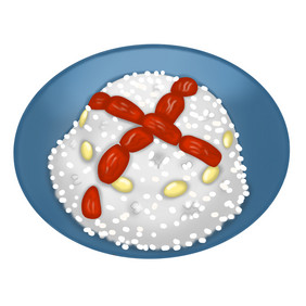 大寒节气糯米八宝饭