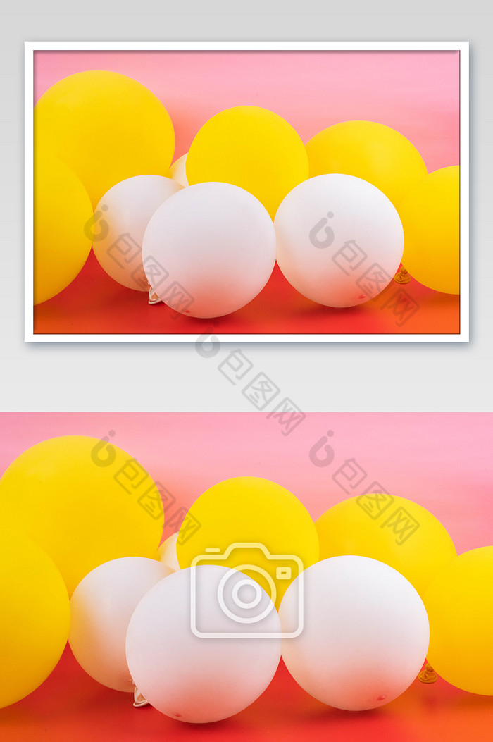 节日气球装饰摄影图图片图片