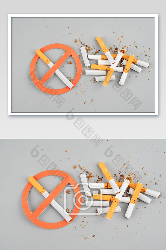 禁止吸烟标识摄影图