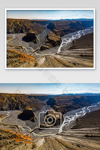 新疆红山大峡谷风光图片