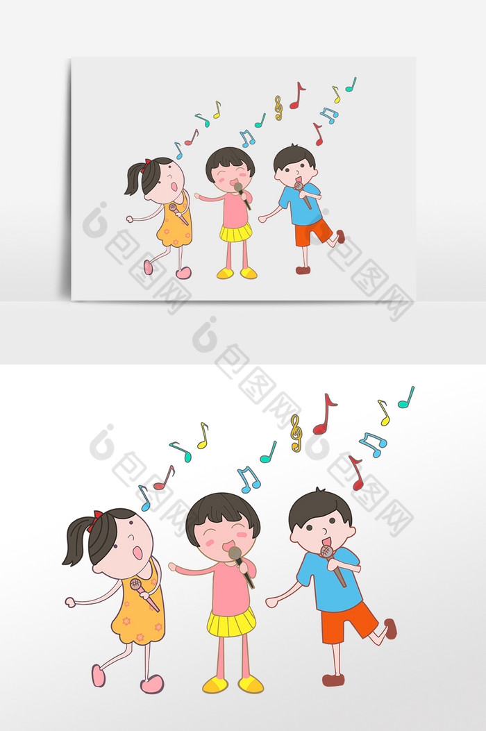 儿童声乐唱歌表演图片图片