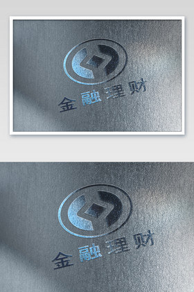 金属拉丝UV压痕logo