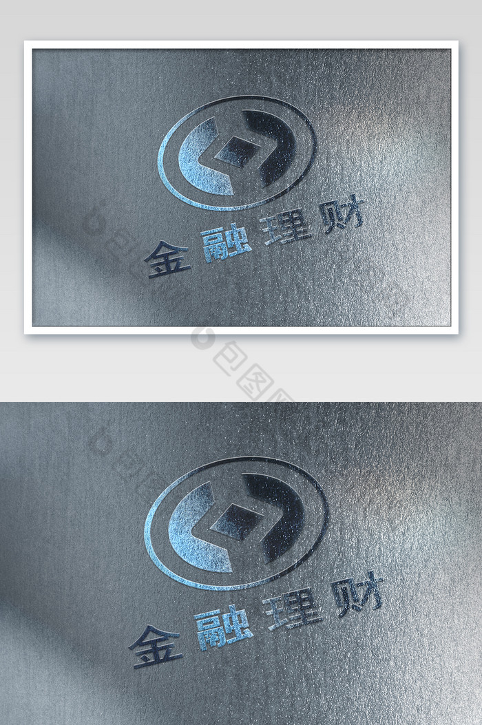 金属拉丝UV压痕logo图片图片