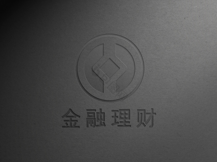 纸上的uv压痕logo图片