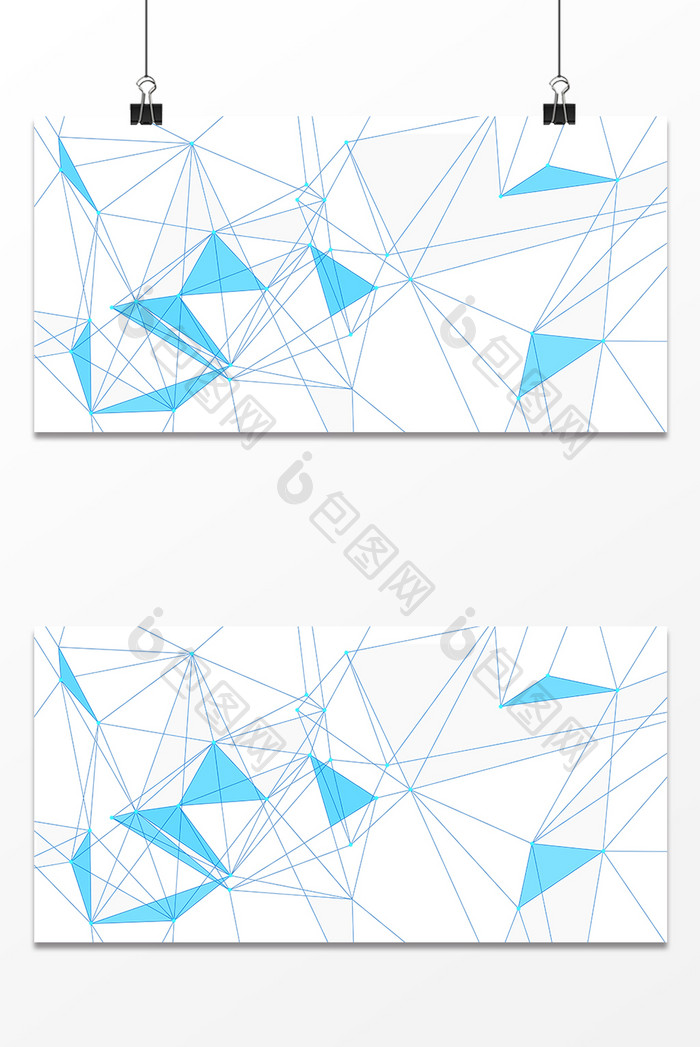 商务科技抽象线纹几何背景