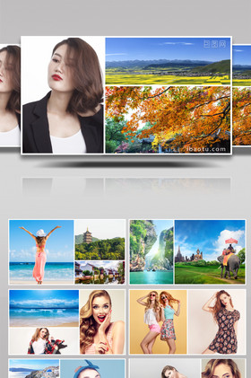 照片拼接模板