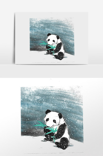 水墨熊猫图片 水墨熊猫素材 包图网 水墨熊猫图片 水墨熊猫素材 包图网