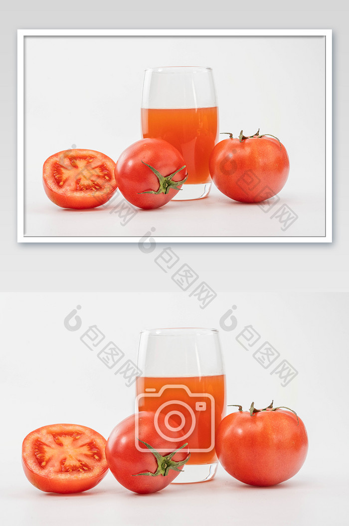 红色西红柿番茄汁