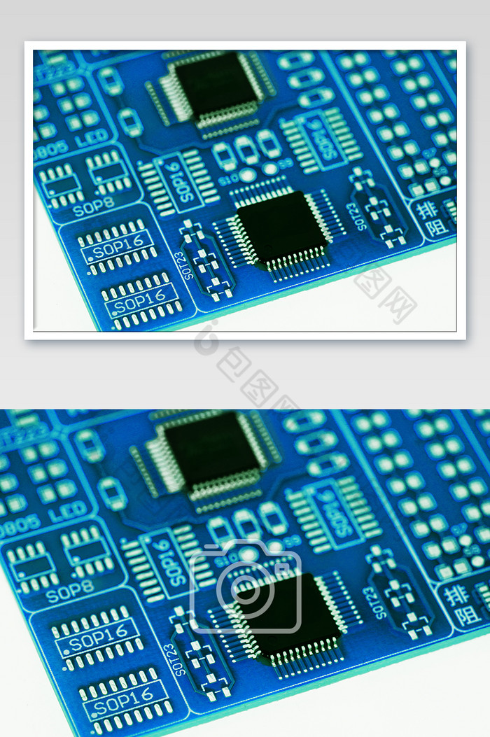 蓝色科技电路图电子产品图片图片