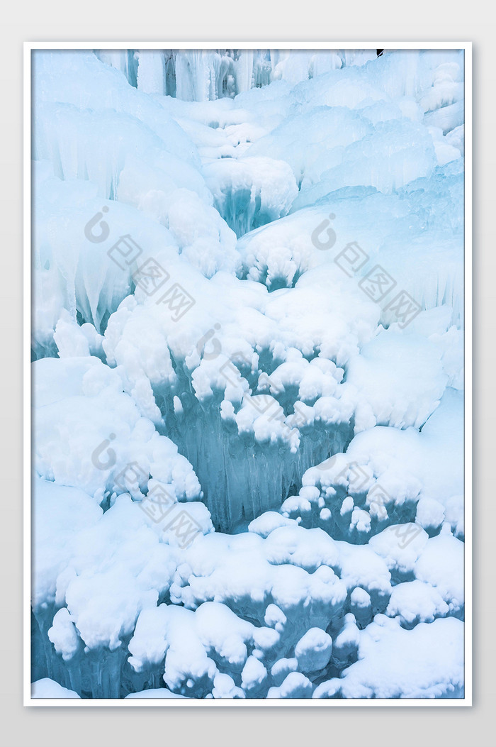 冬天冰挂冰花摄影图图片图片