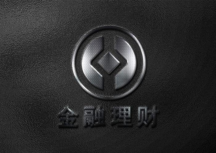 墙上金属logo图片