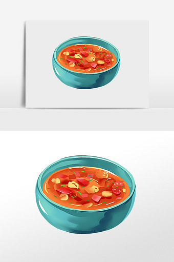 美味西餐罗宋汤西式汤