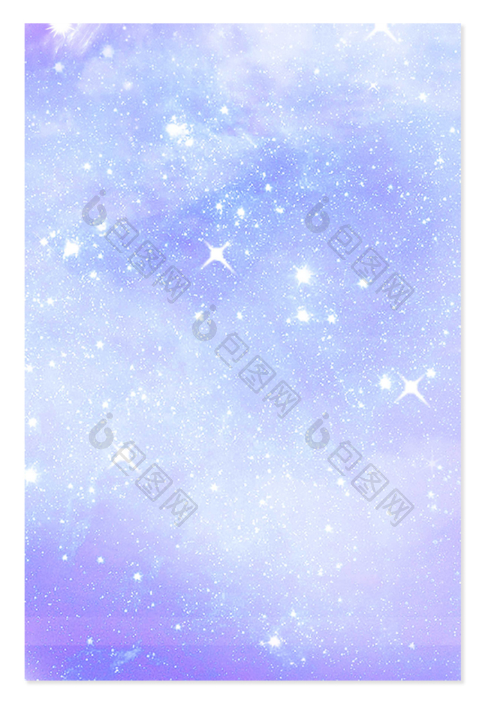 浅蓝色梦幻水彩星空 背景下载 包图网