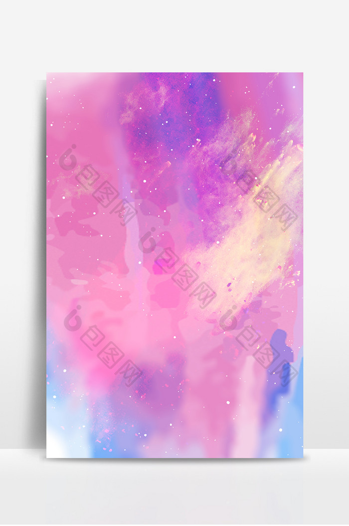 紫色浪漫水彩星空 背景下载 包图网 紫色浪漫水彩星空 背景下载 包图网