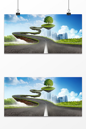 道路背景图片 道路背景素材 包图网
