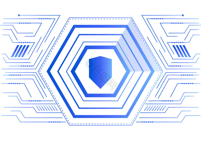 高科技数据信息安全图片