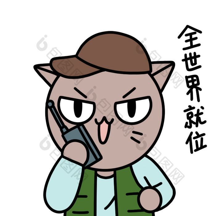 猫导演表情包10动图GIF