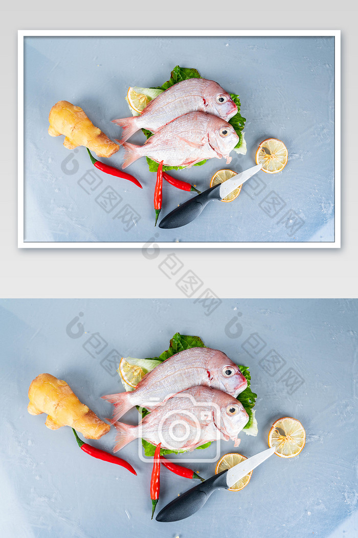 海鲜水产红立鱼摄影图片图片